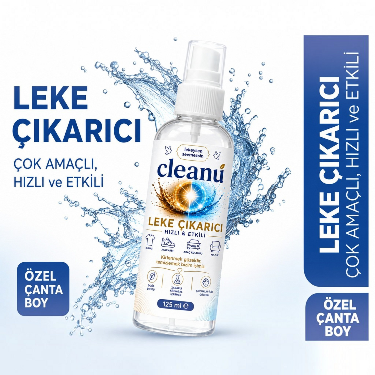 Cleanu | Leke Çıkarıcı Sprey